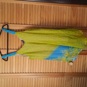 Ana & Rose Adjustable Straps Sheer Flowy Camisole Size 2X